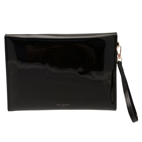 Womens Black Esther Bow Icon Clutch Bag 30152 by Ted Baker from Hurleys