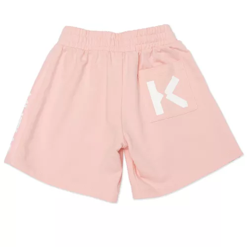 Girls Pink Logo 26 Sweat Shorts 86786 by Kenzo from Hurleys