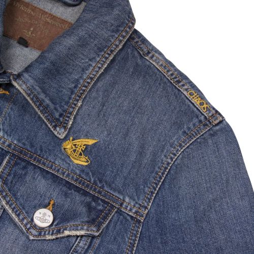 Anglomania Mens Blue New D.Ace Denim Jacket 20667 by Vivienne Westwood from Hurleys