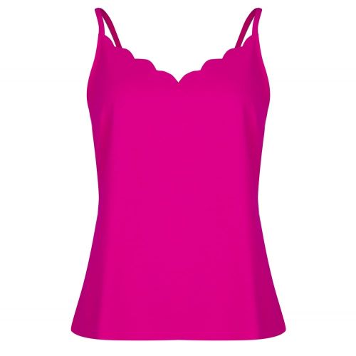 Womens Bright Pink Siina Scallop Cami Top 22737 by Ted Baker from Hurleys