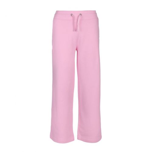 Womens Romantic Pink Wide Leg Sweat Pants 94152 by Tommy Jeans from Hurleys