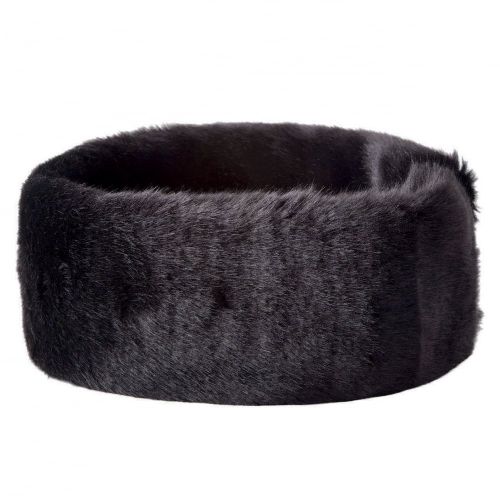 Womens Black Faux Fur Headband 67025 by Dubarry from Hurleys