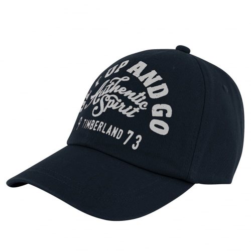 Boys Navy Branded Cap 37483 by Timberland from Hurleys