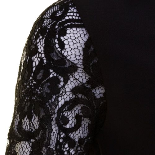 Womens Black Jessin Lace Sleeve Top 61999 by Ted Baker from Hurleys