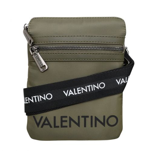 Mens Military Green Kylo Logo Small Crossbody Bag 104225 by Valentino from Hurleys