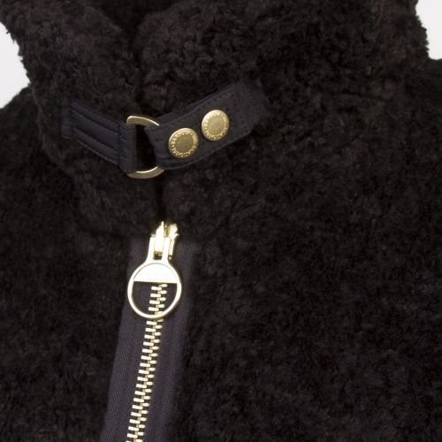 Womens Black Langstone Casual Teddy Jacket 46725 by Barbour International from Hurleys