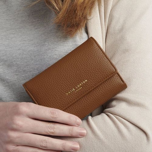 Womens Cognac Casey Flap Purse 94757 by Katie Loxton from Hurleys