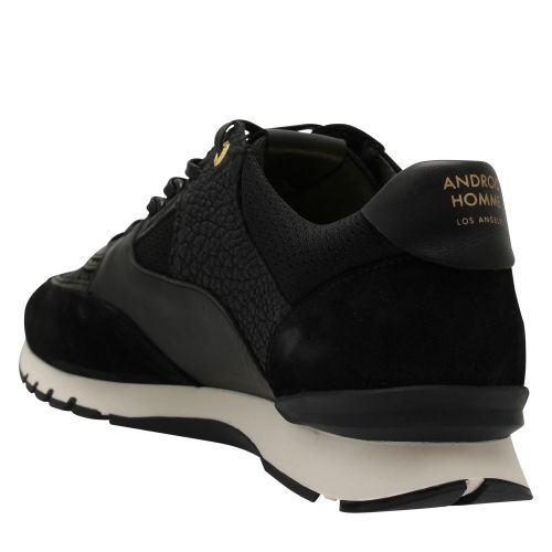 Mens Carbon Black Belter 2.0 Raptor Emboss Trainers 53269 by Android Homme from Hurleys