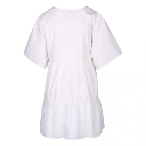 Womens White Tiered Kaftan Dress 104313 by Tommy Jeans from Hurleys