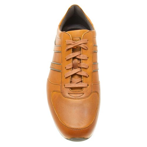 Mens Medium Brown Orland_Runn Trainers 9482 by BOSS from Hurleys