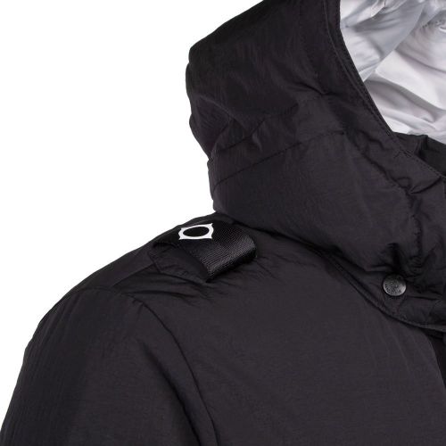 Mens Jet Black Down Jacket 96467 by MA.STRUM from Hurleys