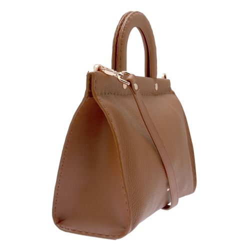 Womens Brown Monicaa Stab Stitch Midi Tote 40357 by Ted Baker from Hurleys