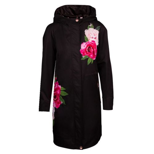 Womens Black Rih Magnificent Parka 37293 by Ted Baker from Hurleys