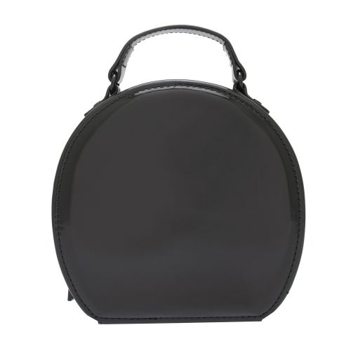 Womens Black Tamburo Patent Circle Bag 46102 by Valentino from Hurleys