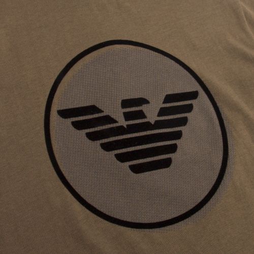 Boys Khaki Circle Eagle S/s T Shirt 48125 by Emporio Armani from Hurleys
