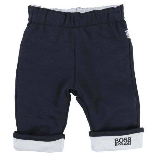 Baby Blue Reversible Pants 16658 by BOSS from Hurleys