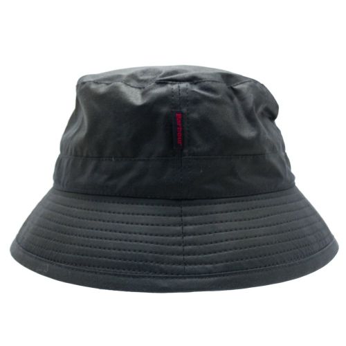Lifestyle Mens Navy Waxed Sports Bucket Hat 64795 by Barbour from Hurleys