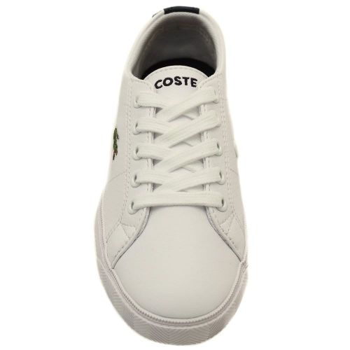 Child White & Navy Marcel 116 Trainers (10-1) 25059 by Lacoste from Hurleys
