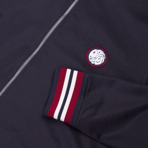 Mens Navy Rib Side Track Top 40539 by Pretty Green from Hurleys