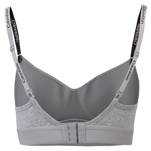 Womens Grey Heather Heritage Light Lined Bralette 107583 by Calvin Klein from Hurleys