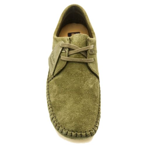 Mens Forest Green Suede Weaver Shoes 70211 by Clarks Originals from Hurleys