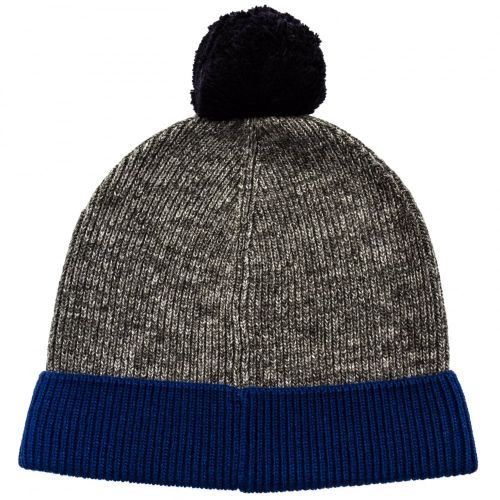 Boys Light Grey Knitted Bobble Hat 63743 by Lacoste from Hurleys
