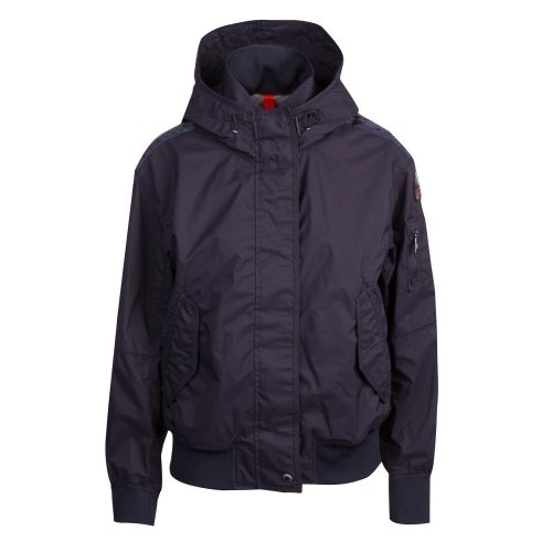 Womens Blue Black Lysaker Hooded Jacket 53874 by Parajumpers from Hurleys