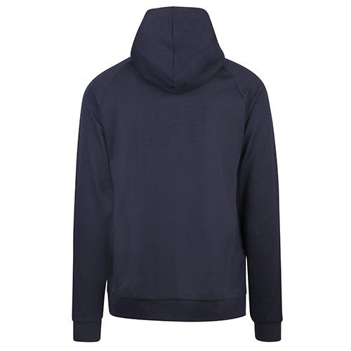 Mens Dark Blue Lounge Authentic Hooded Zip Through Sweat Top 108534 by BOSS from Hurleys