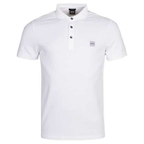 Casual Mens White Passenger S/s Polo Shirt 26279 by BOSS from Hurleys