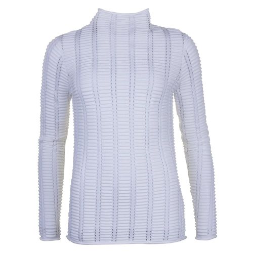 Womens Summer White Mozart Ladder Knits L/s Top 70771 by French Connection from Hurleys