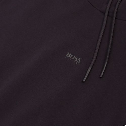 Casual Mens Black Wmac Hooded Sweat Top 45073 by BOSS from Hurleys