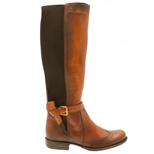 Womens Tan Jalisa Knee High Boots 15786 by Moda In Pelle from Hurleys