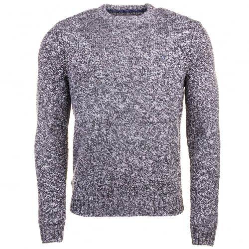 Mens Dark Shadow Twisted Yarn Crew Knitted Jumper 61626 by Original Penguin from Hurleys