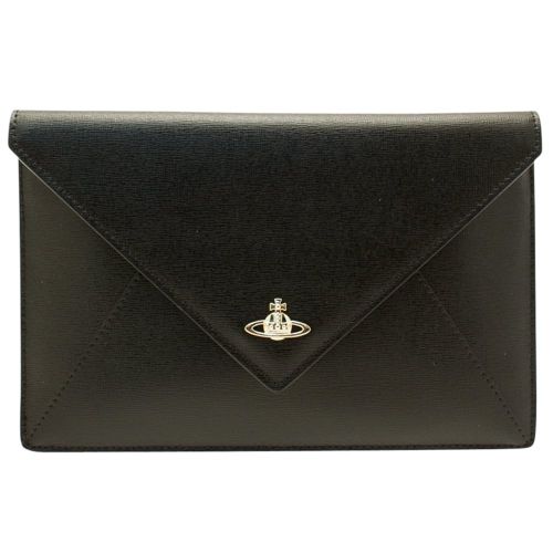Womens Black Pouch Clutch 14943 by Vivienne Westwood from Hurleys