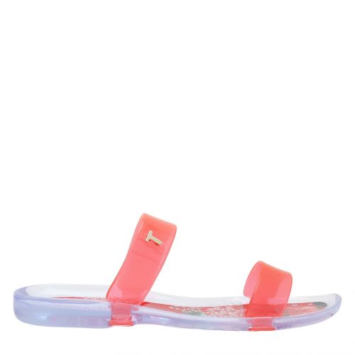 Womens Pink Alenuh Metropolis Jelly Slides 85527 by Ted Baker from Hurleys