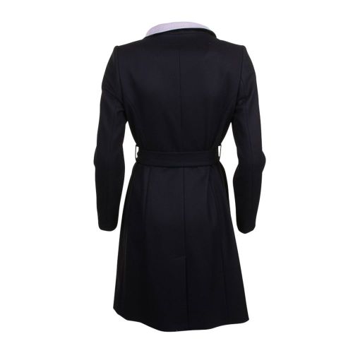 Womens Black Khera Long Wrap Coat 14119 by Ted Baker from Hurleys