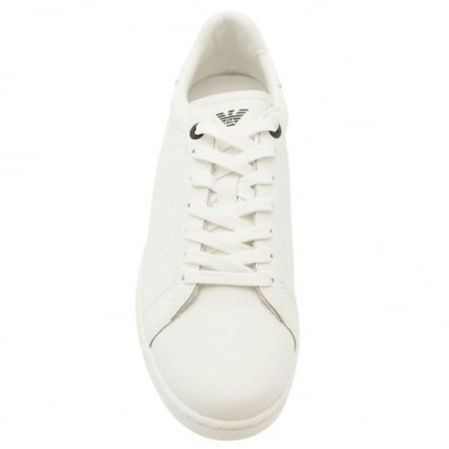 Mens White Classic Trainers 11530 by EA7 from Hurleys
