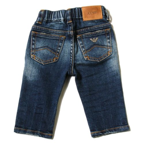 Baby Denim Wash Jeans 29494 by Armani Junior from Hurleys