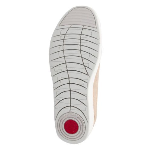 Womens Blush Rally Tonal Knit Trainers 87678 by FitFlop from Hurleys