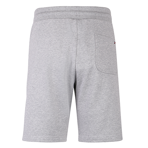 Mens Light Grey Square Logo Sweat Shorts 107593 by Tommy Hilfiger from Hurleys