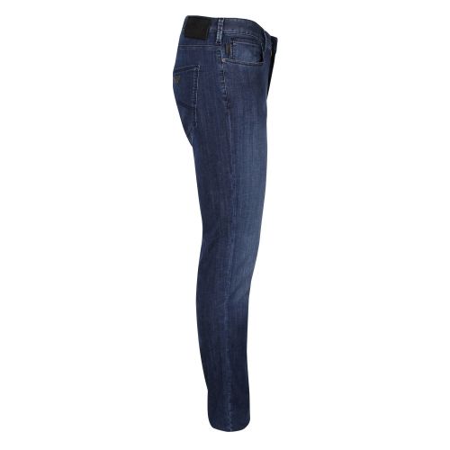 Mens Blue J06 Slim Fit Jeans 45730 by Emporio Armani from Hurleys
