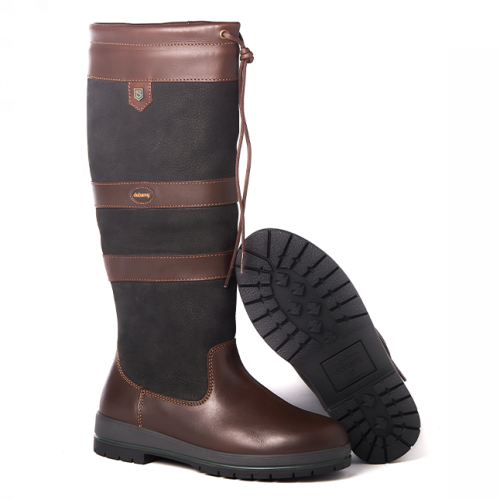 Womens Black & Brown Galway Boots 98251 by Dubarry from Hurleys