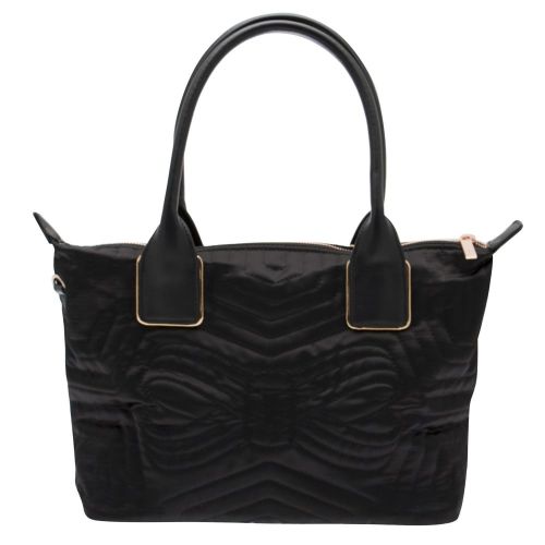 Womens Black Akebia Quilted Bow Small Tote Bag 22854 by Ted Baker from Hurleys