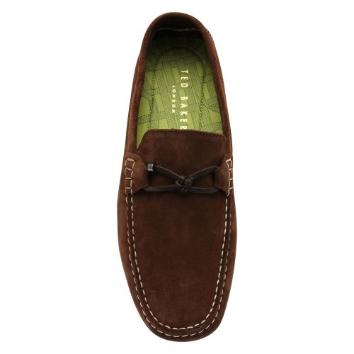 Mens Tan Cottn Suede Driving Shoes 59868 by Ted Baker from Hurleys
