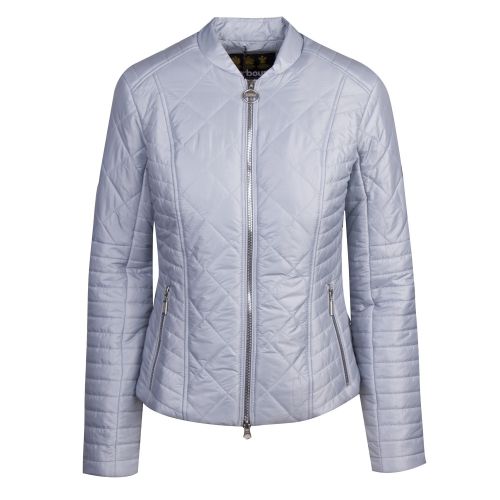 Womens Ice Blue Sprinter Quilted Jacket 38665 by Barbour International from Hurleys