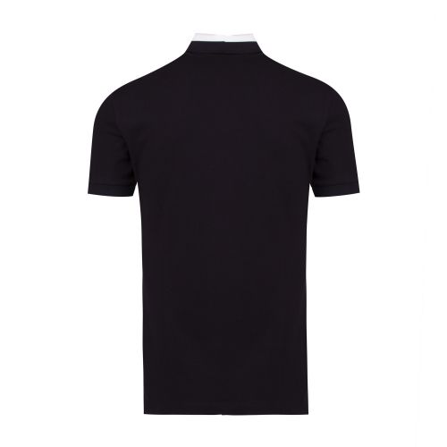 Mens Navy Branded Bold Trim S/s Polo Shirt 55519 by Emporio Armani from Hurleys