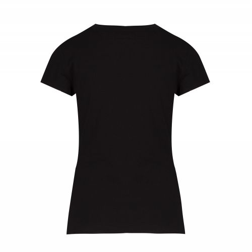 Womens Black Jewel Heart Slim Fit S/s T Shirt 43083 by Love Moschino from Hurleys
