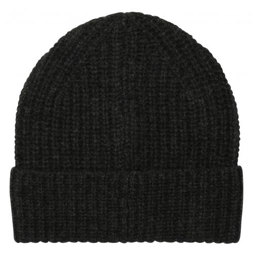 Dark Grey Knitted Beanie Hat 79418 by Vivienne Westwood from Hurleys