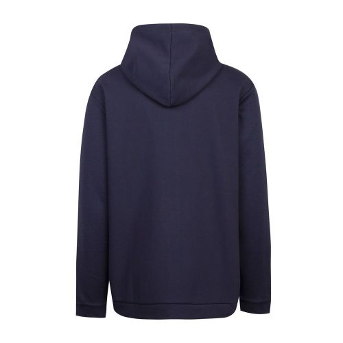 Athleisure Mens Navy Saggy Hooded Zip Through Sweat Top 88917 by BOSS from Hurleys