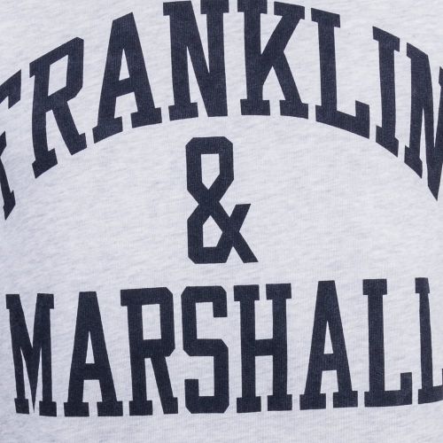 Mens Original Grey Arch Logo Crew Sweat Top 66163 by Franklin + Marshall from Hurleys